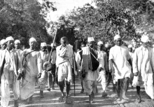 Salt March - Mahatma Gandhi